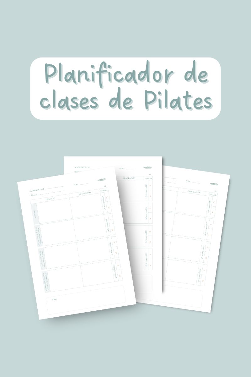 Plantilla planificador clases